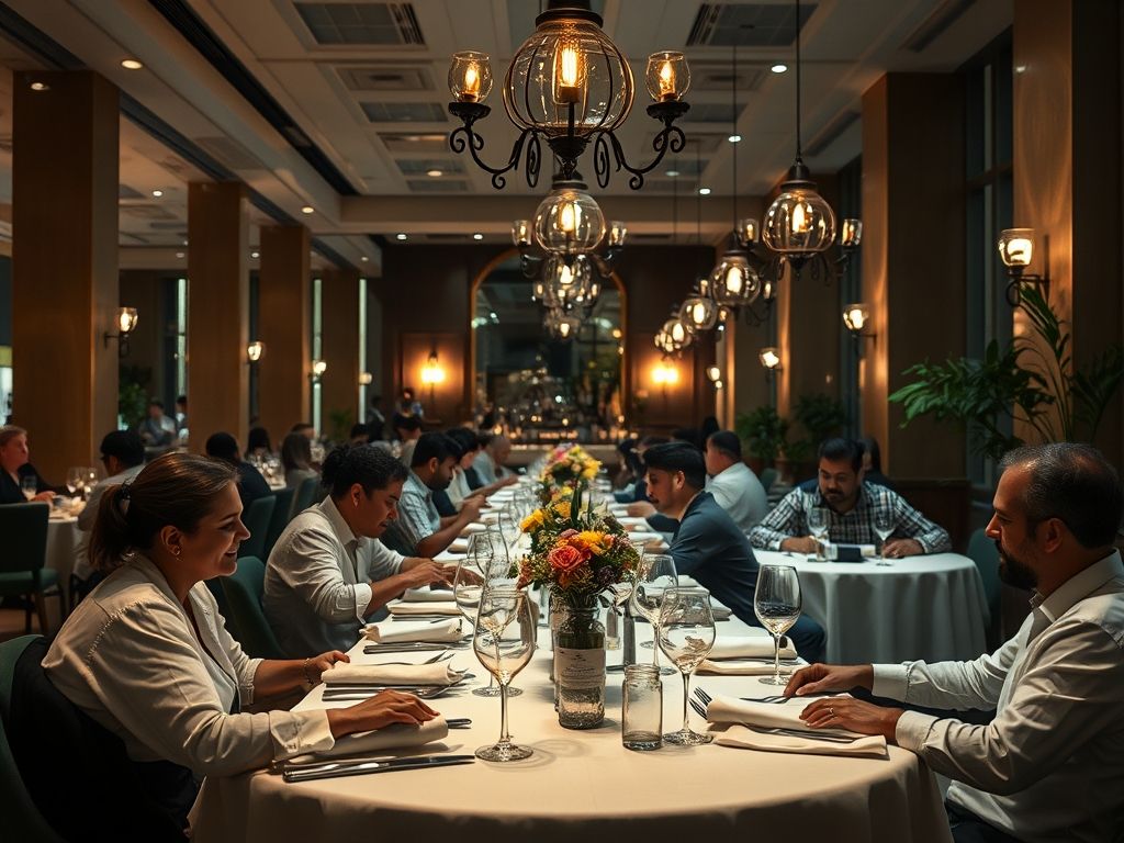 Eventos em restaurante