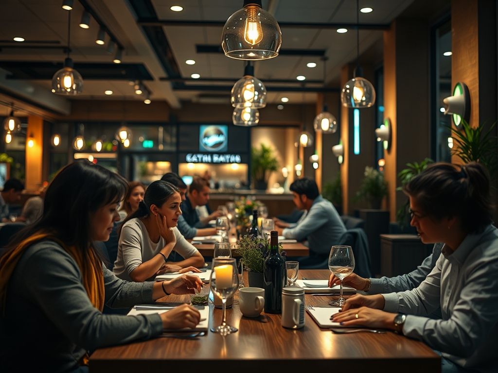 Redes sociais para restaurantes