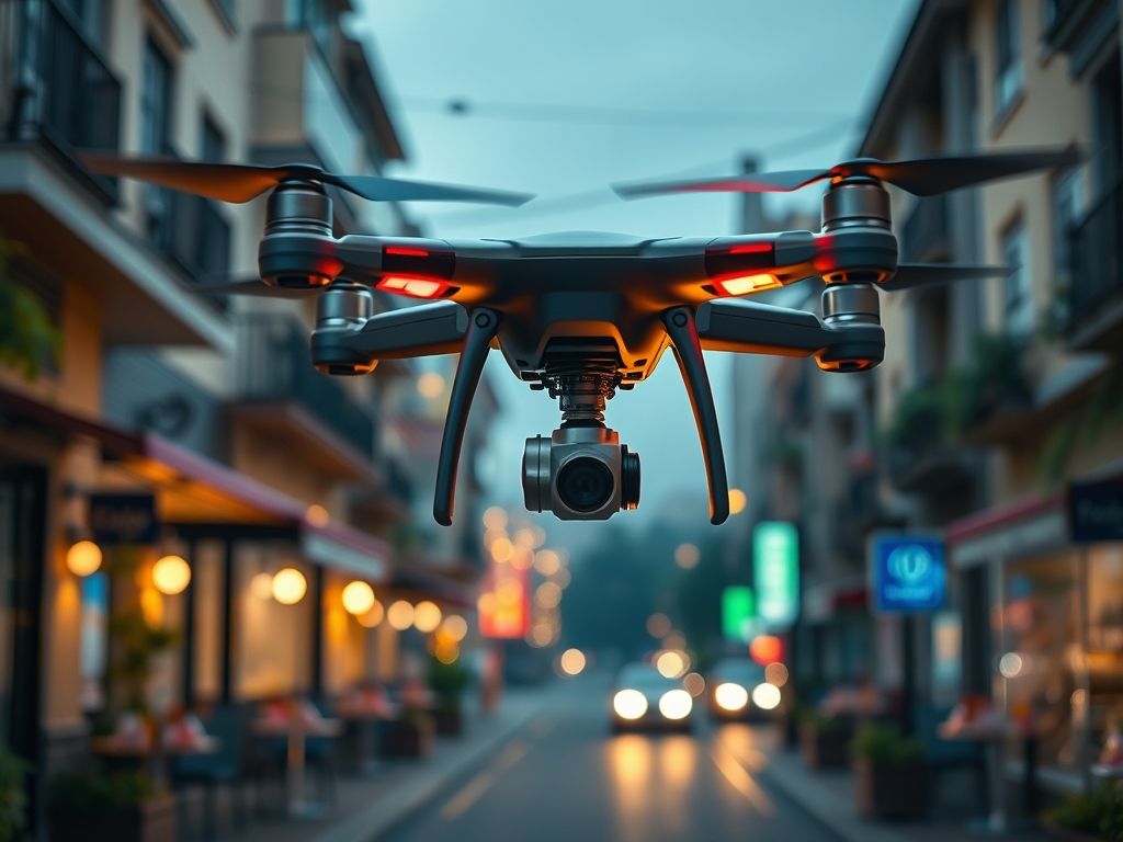 Aplicação de drones para entrega em bairros próximos