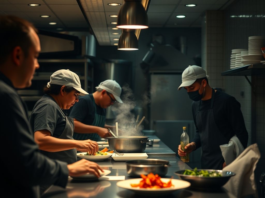 Automação de pedidos na cozinha: transmissão direta do salão