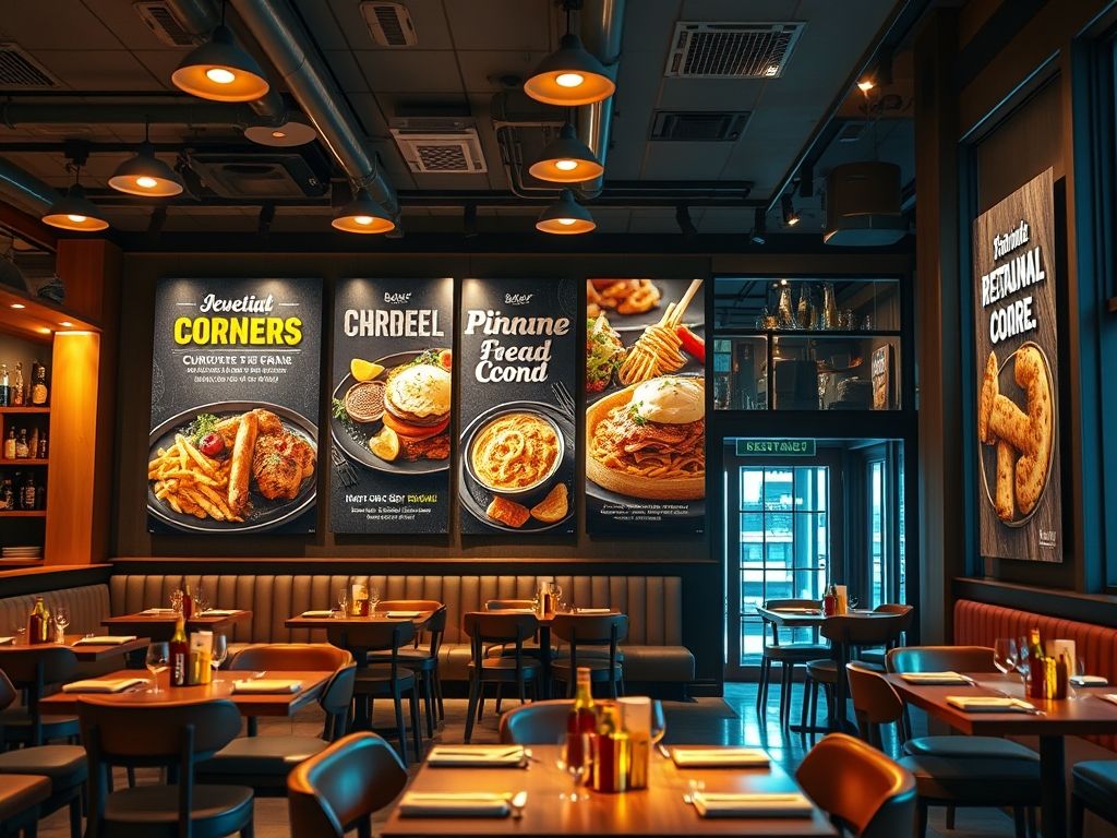 Como elaborar cartazes e banners atrativos para vitrines