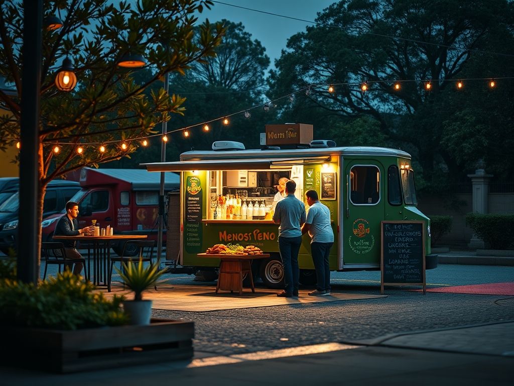 Estratégias de marketing colaborativo com food trucks locais