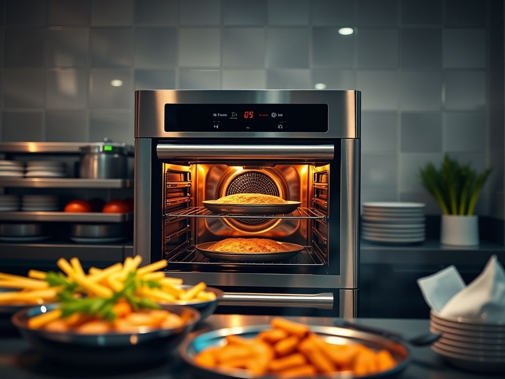 Fornos inteligentes com receita automatizada