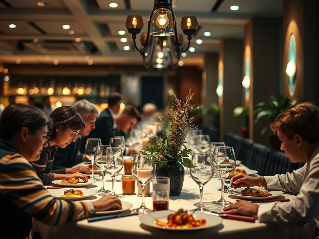 Gestão de refeições de eventos e catering