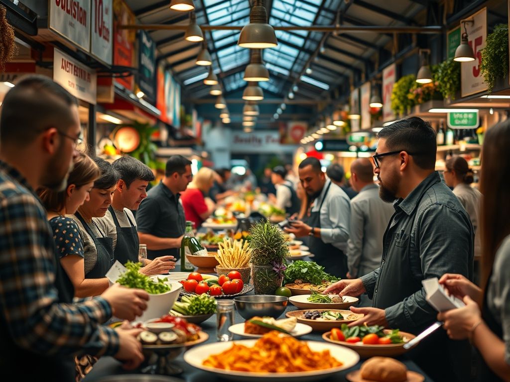 Guia de organização de roadshow gastronômico
