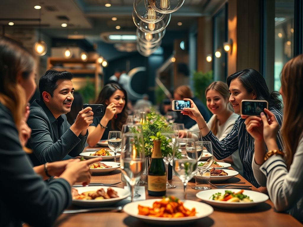 Guia de parceria com influenciadores de nicho gastronômico