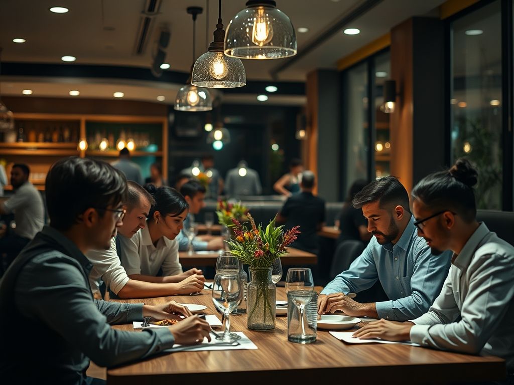 Modelos de remuneração para executivos de redes de restaurantes