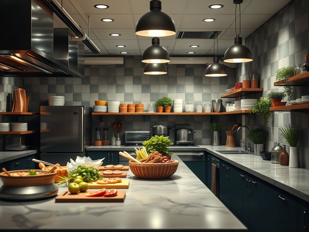 Organização da cozinha: layout ideal para agilidade