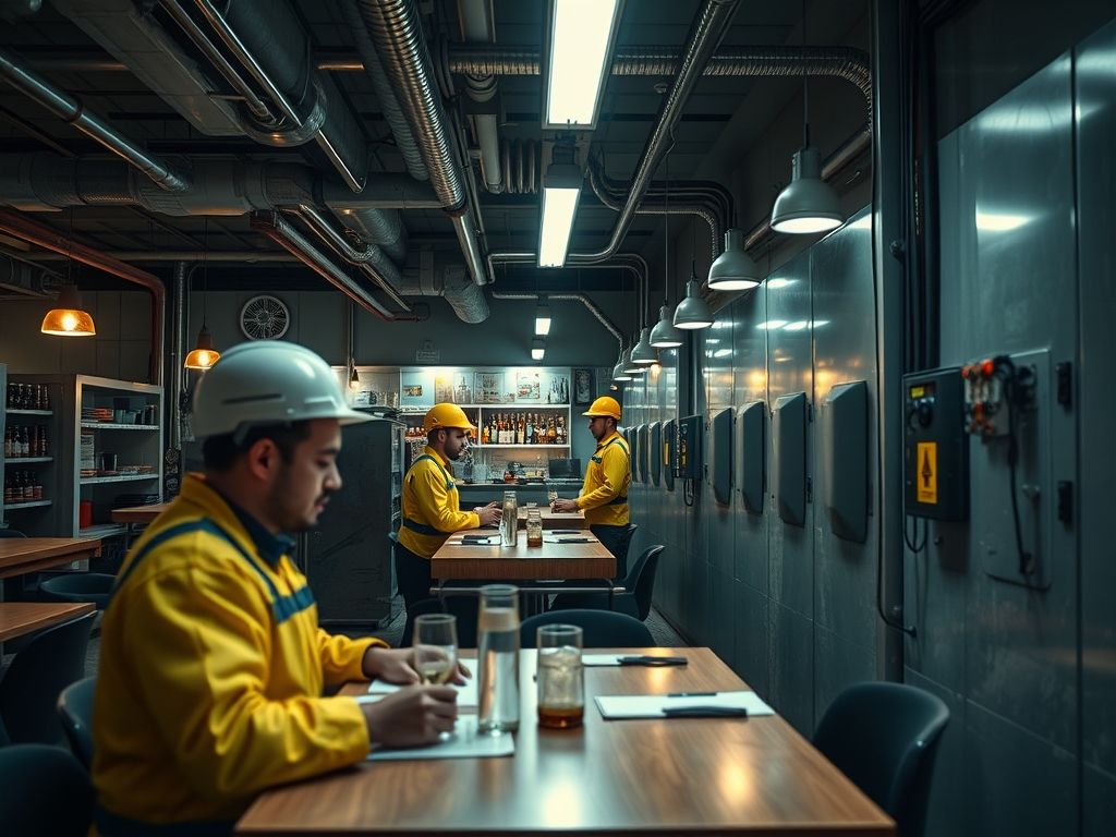 Organização de equipamentos elétricos: segurança e ordem