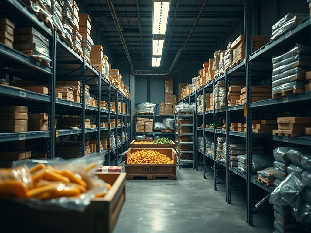 Processos logísticos: recebimento e armazenagem de insumos