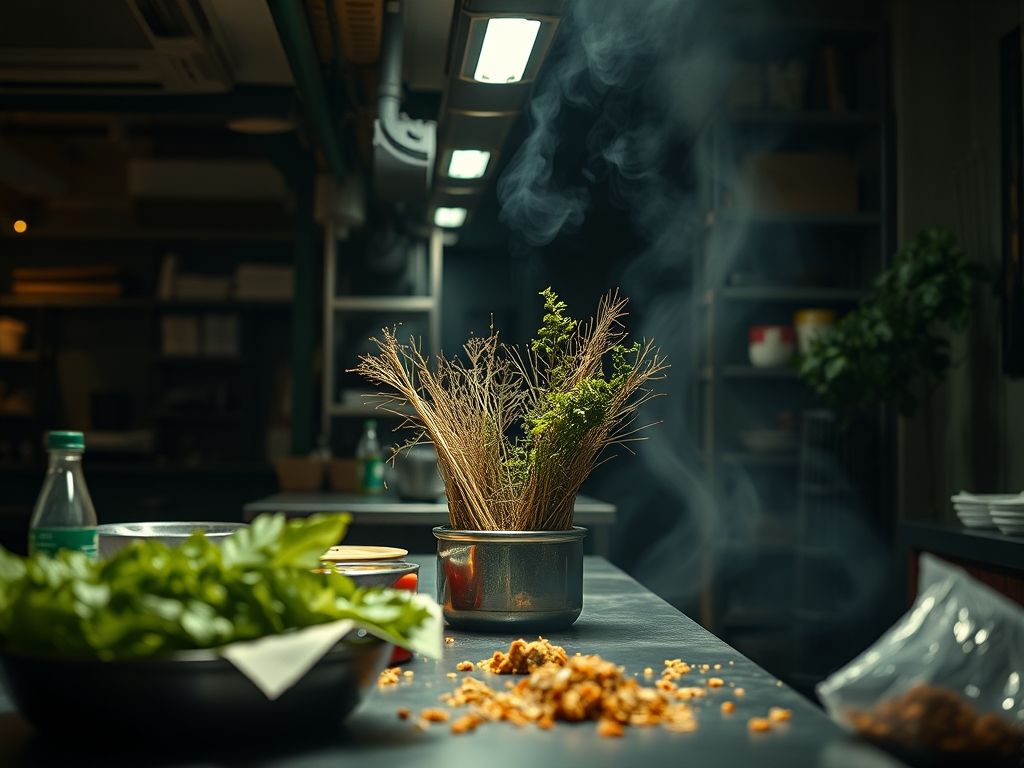 Processos sustentáveis: compostagem interna de resíduos
