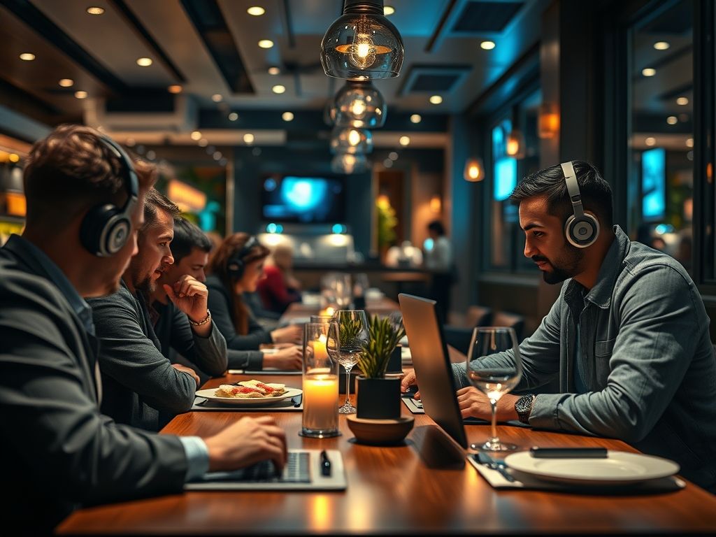 Sistemas de reprodução sonora personalizada por mesa