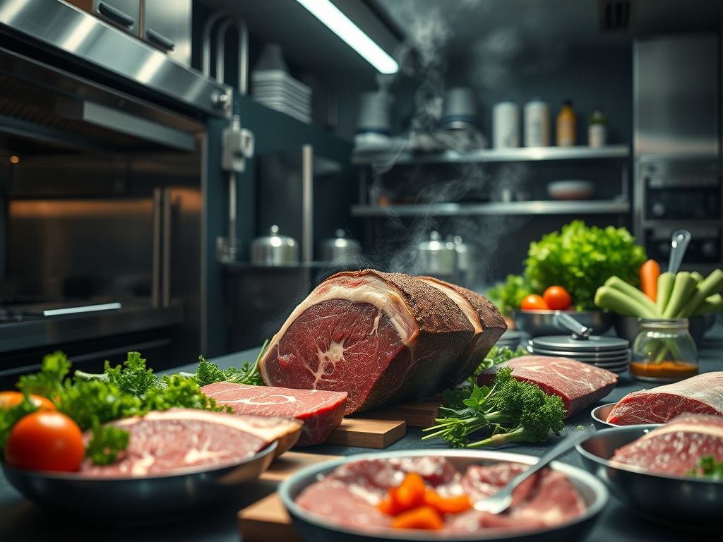 Tecnologia de ultrassom para maceração de carnes
