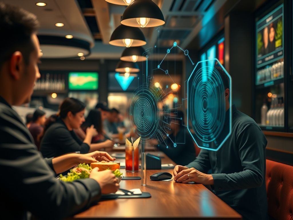 Uso de biometria para identificação de clientes frequentes