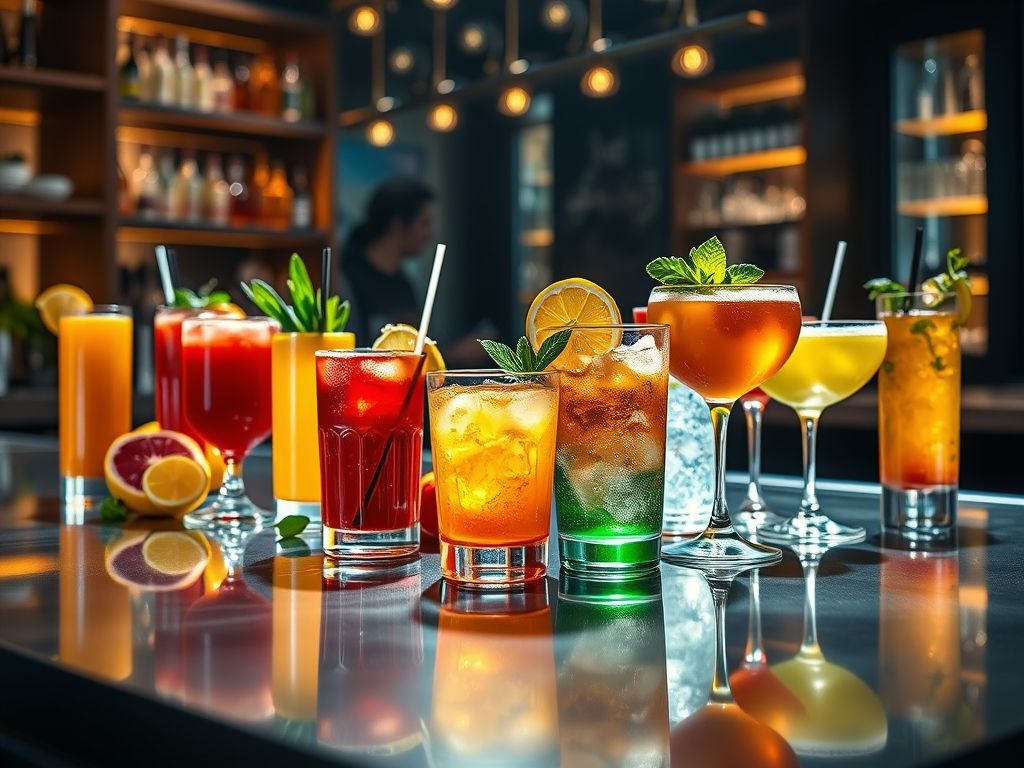Bebidas que aumentam margem: sucos, chás e drinques autorais
