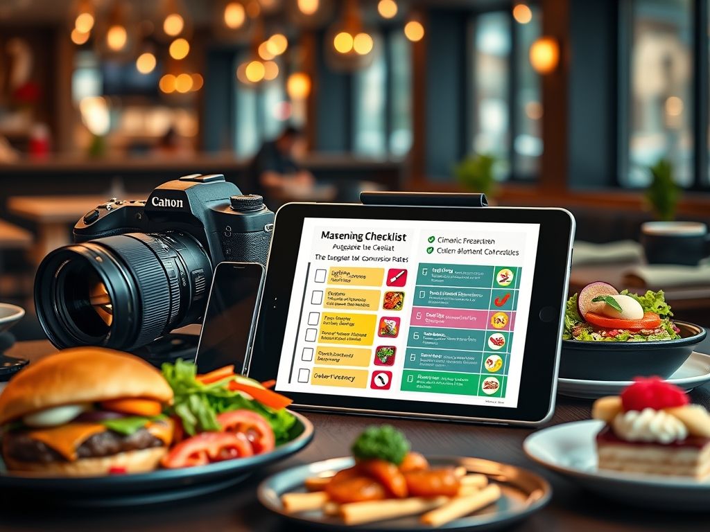 Checklist para fotos que aumentam conversão no iFood
