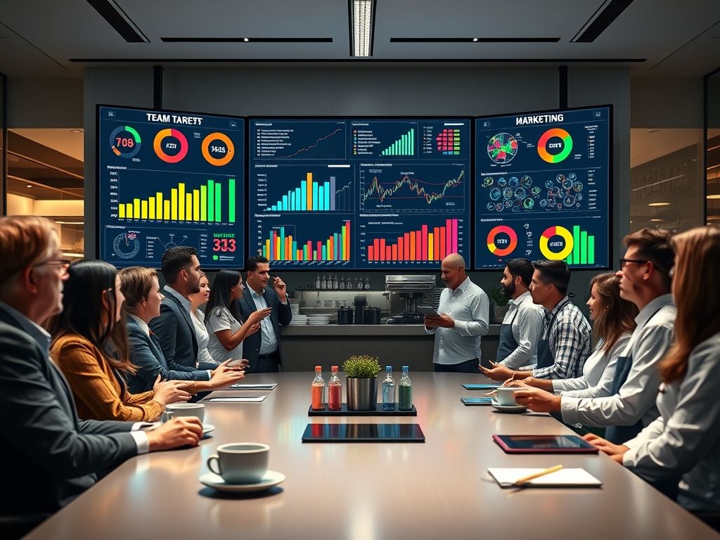Como alinhar metas da equipe com metas do restaurante