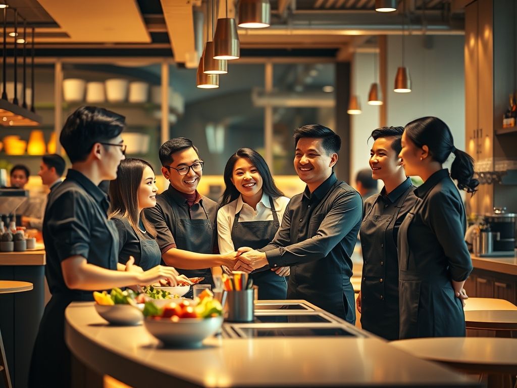 Como integrar novos funcionários na cultura do restaurante