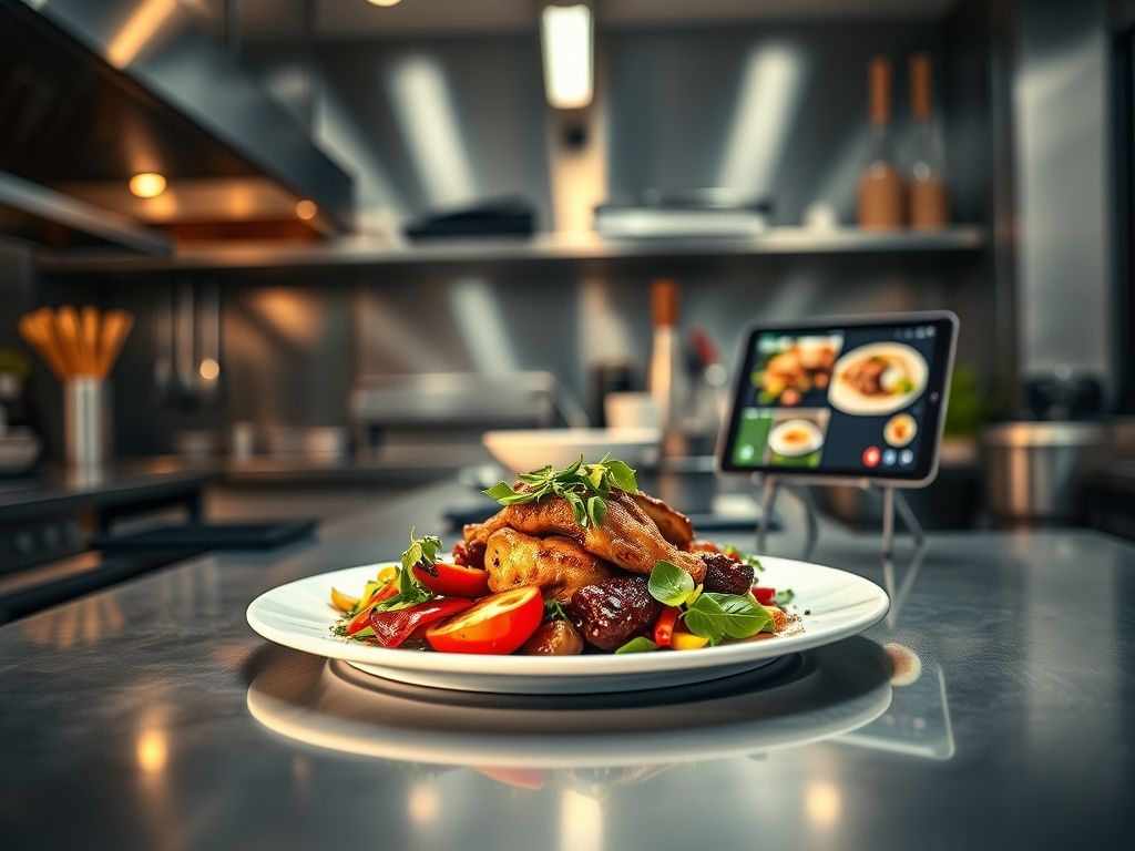 Como usar fotos de preparo de pratos no iFood