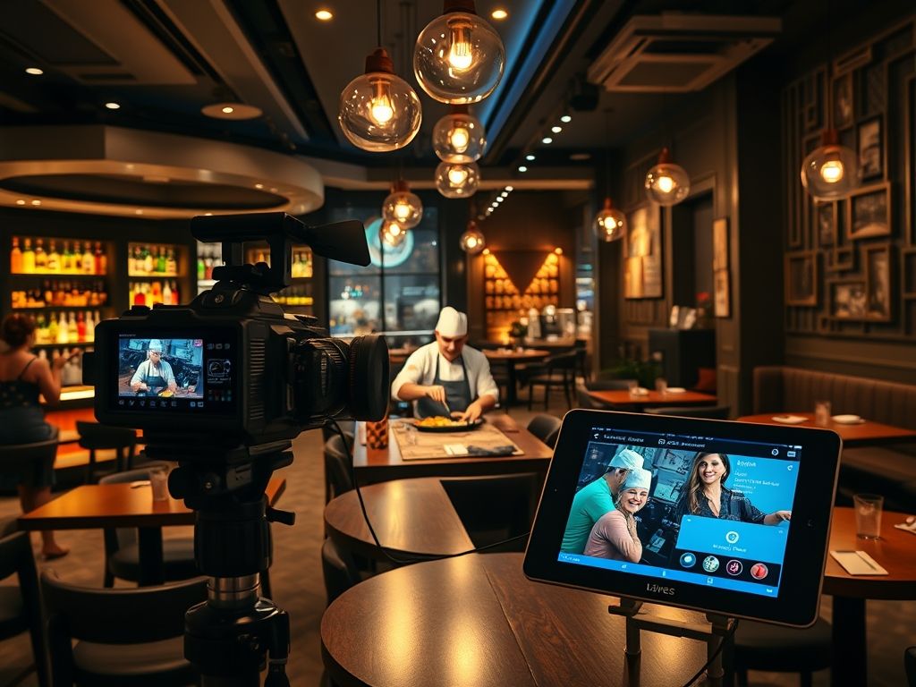 Como usar lives no Instagram para mostrar seu restaurante
