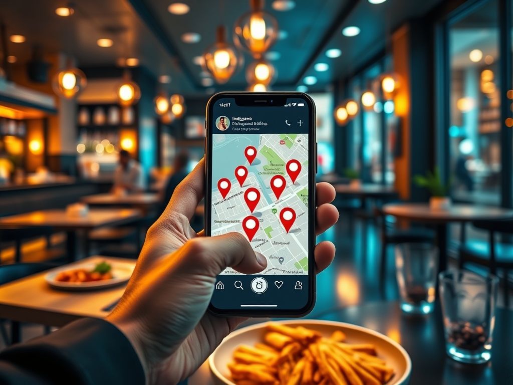 Como usar mapas do Instagram para atrair visitantes