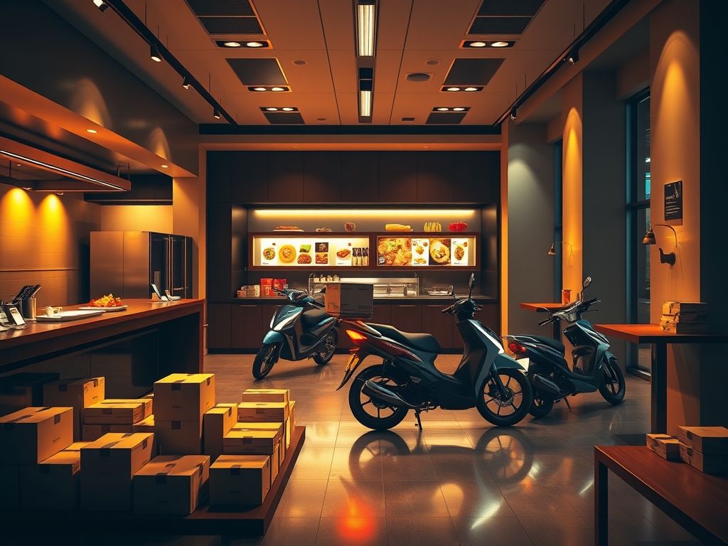 Estratégias de marketing local para delivery