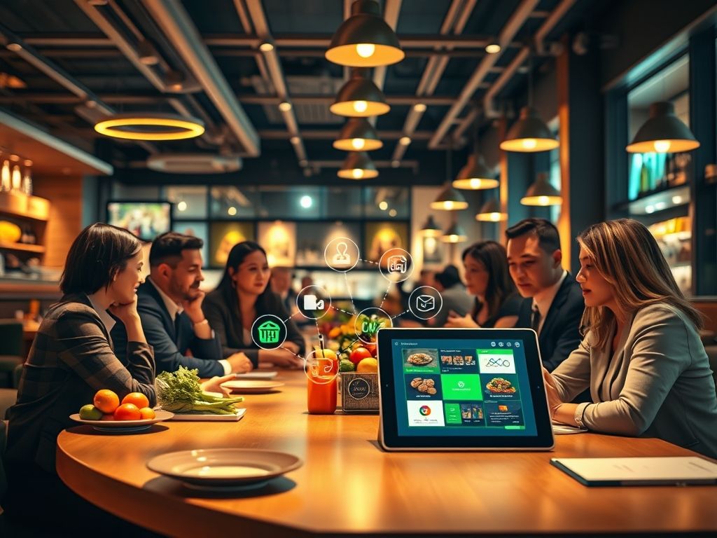 Estratégias para compras coletivas entre restaurantes
