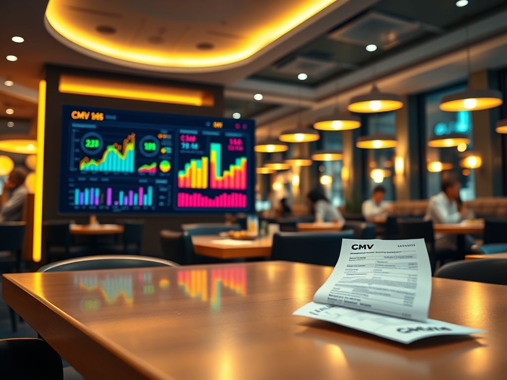 Indicadores de gestão: CMV, ticket, giro de mesa e ocupação