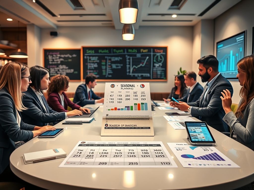 Planejamento financeiro para datas sazonais