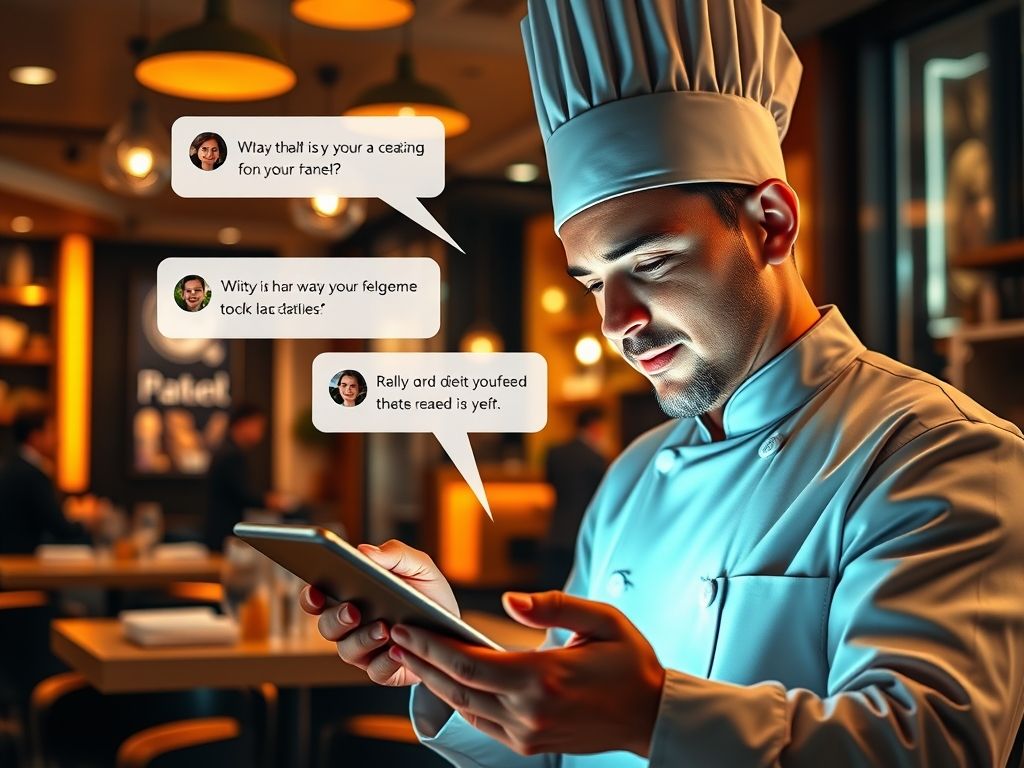 Respostas inteligentes para críticas no iFood