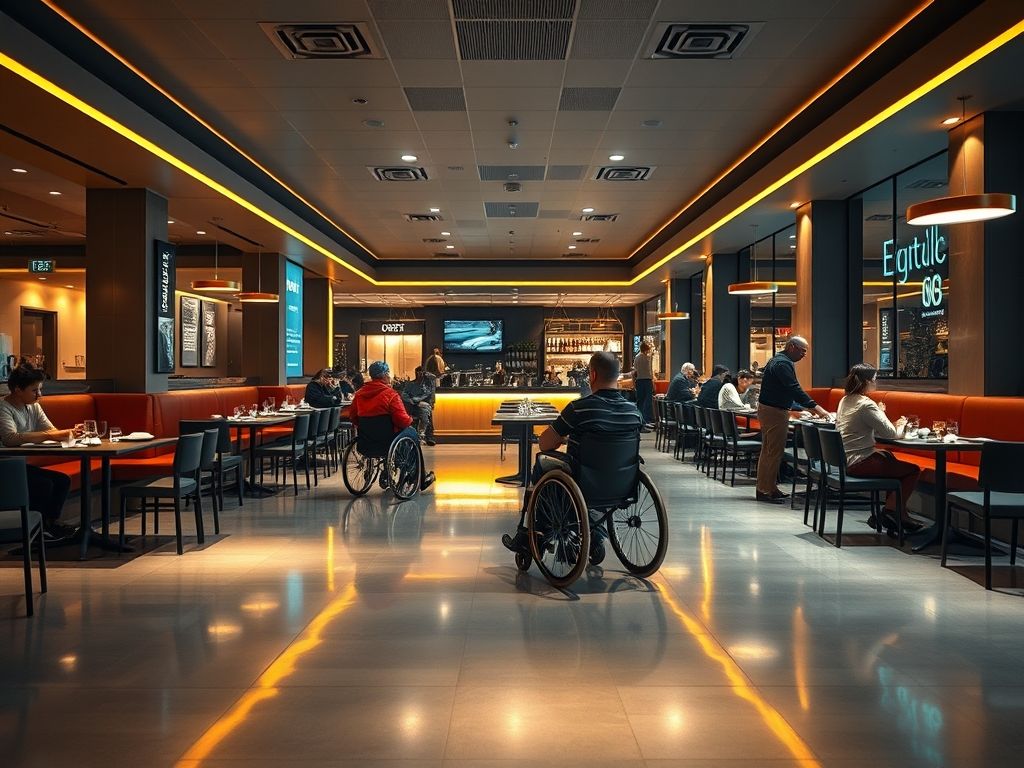 Restaurante inclusivo: como adaptar o salão para cadeirantes