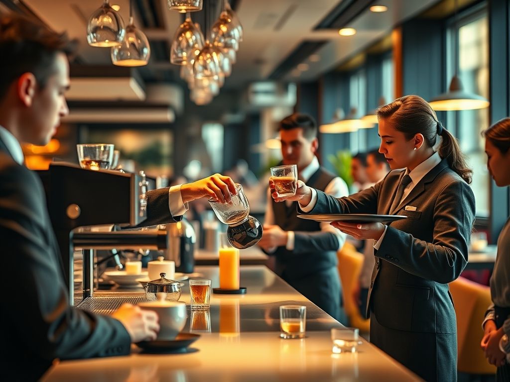 Treinamento de garçons: técnicas que encantam clientes