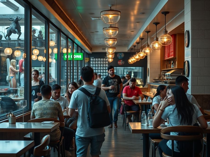Atendimento multilíngue: atraindo turistas para o restaurante