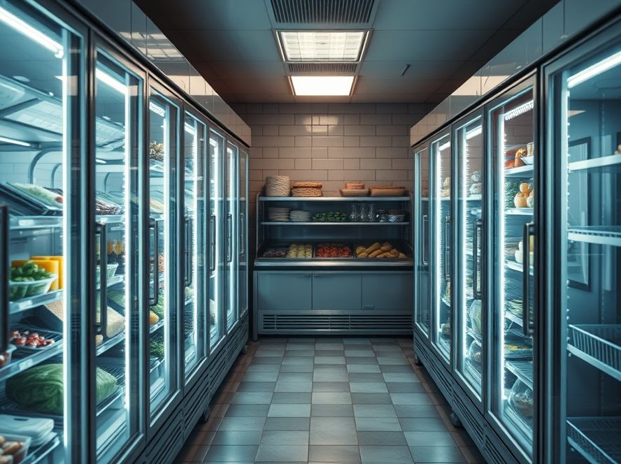 Estratégias para otimizar armazenamento em freezers