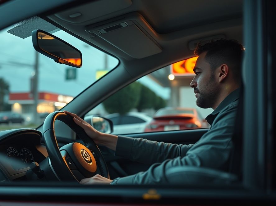 Experiência do cliente no drive-thru de restaurantes