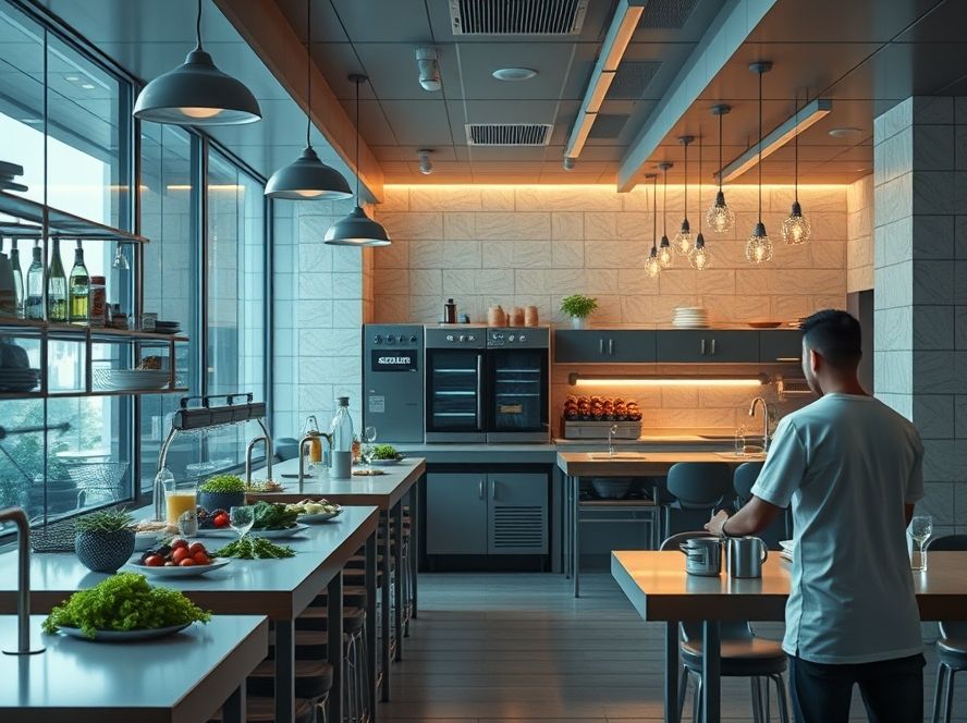 O futuro da cozinha inteligente