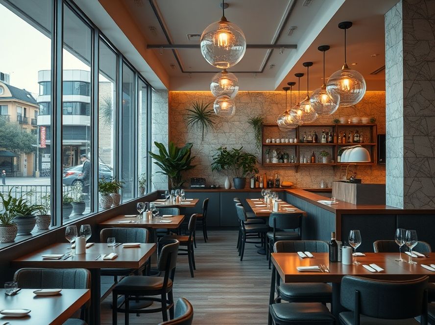 Restaurantes com design sustentável: atrativo visual