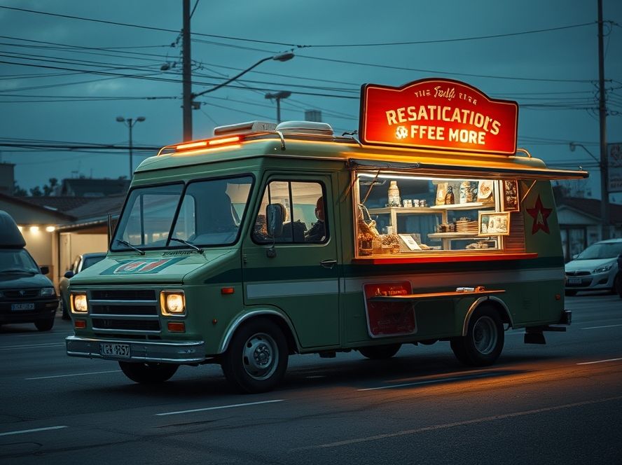 Restaurantes móveis: food trucks repaginados