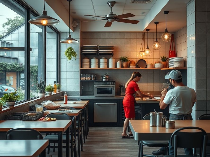 Tendência das cozinhas multiculturais em uma só casa