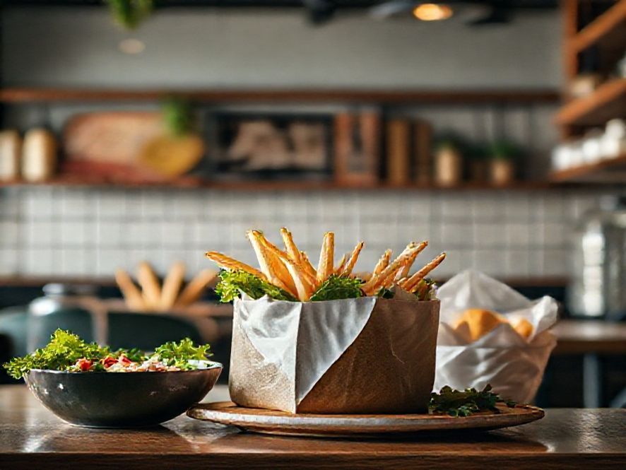 Cardápio simplificado para operações de alto volume