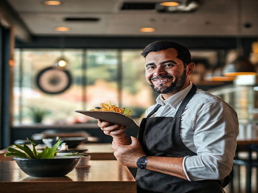 Como criar apresentações comerciais para vender refeições empresariais