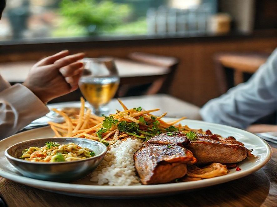 Como definir preços de entrada, prato principal e sobremesa em conjunto