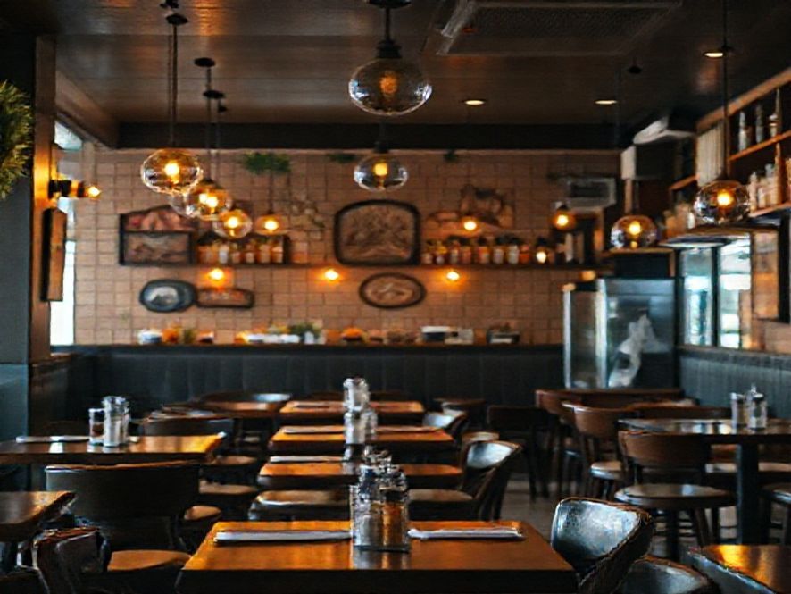 Escolha do segmento: bar, bistrô, lanchonete ou restaurante