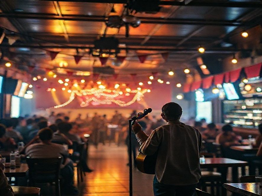 Festas com banda ao vivo: espaço e estrutura necessária