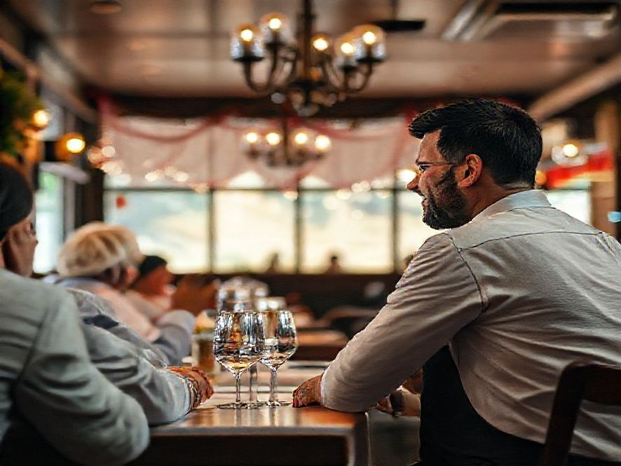 Festas de casamento civil no restaurante: estrutura e propostas