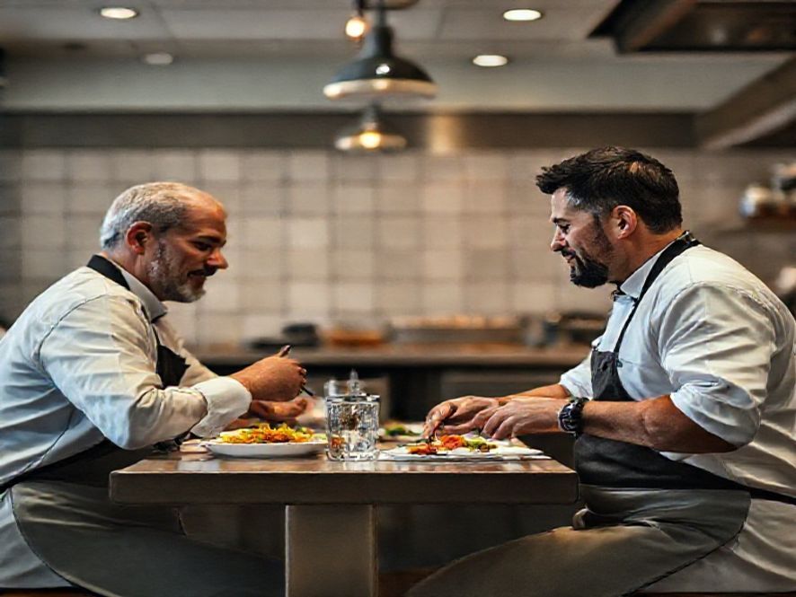 Integração entre salão e cozinha: treinamento conjunto