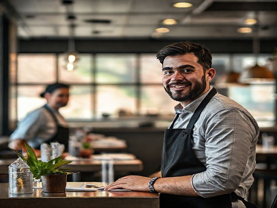 Planejamento da equipe inicial na abertura do restaurante