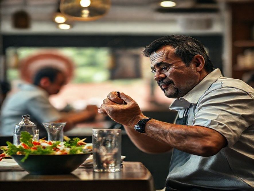 Ponto com vizinhos barulhentos: risco para restaurante familiar