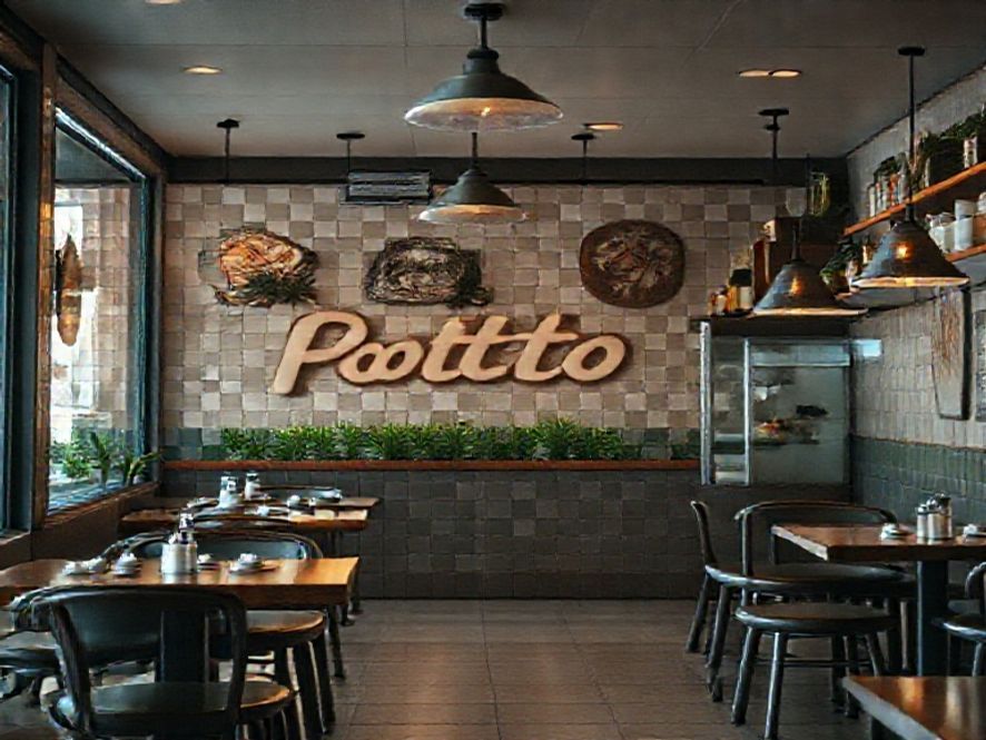 Ponto misto: salão pequeno e forte operação de entrega