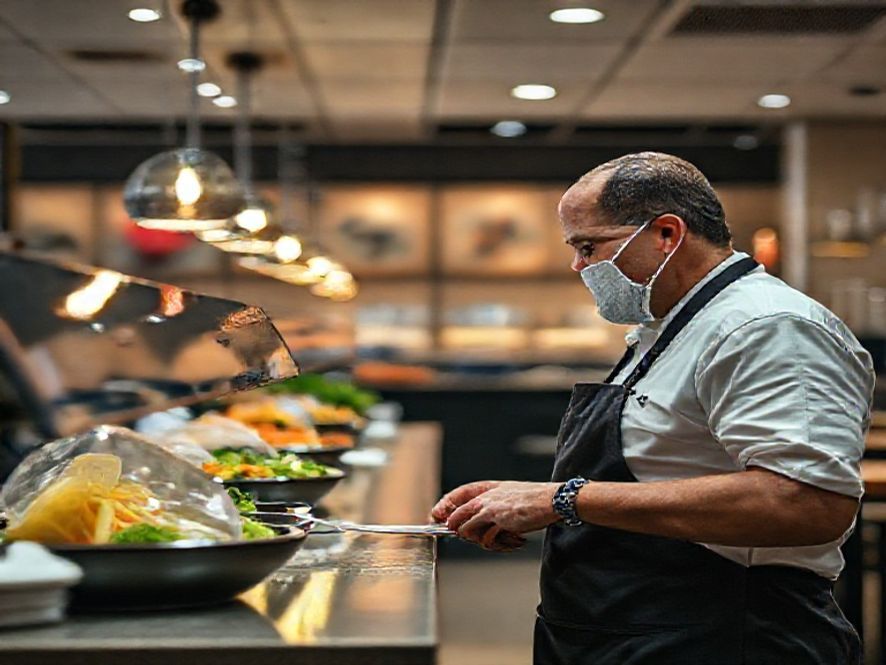 Regras sanitárias para restaurantes com buffet livre